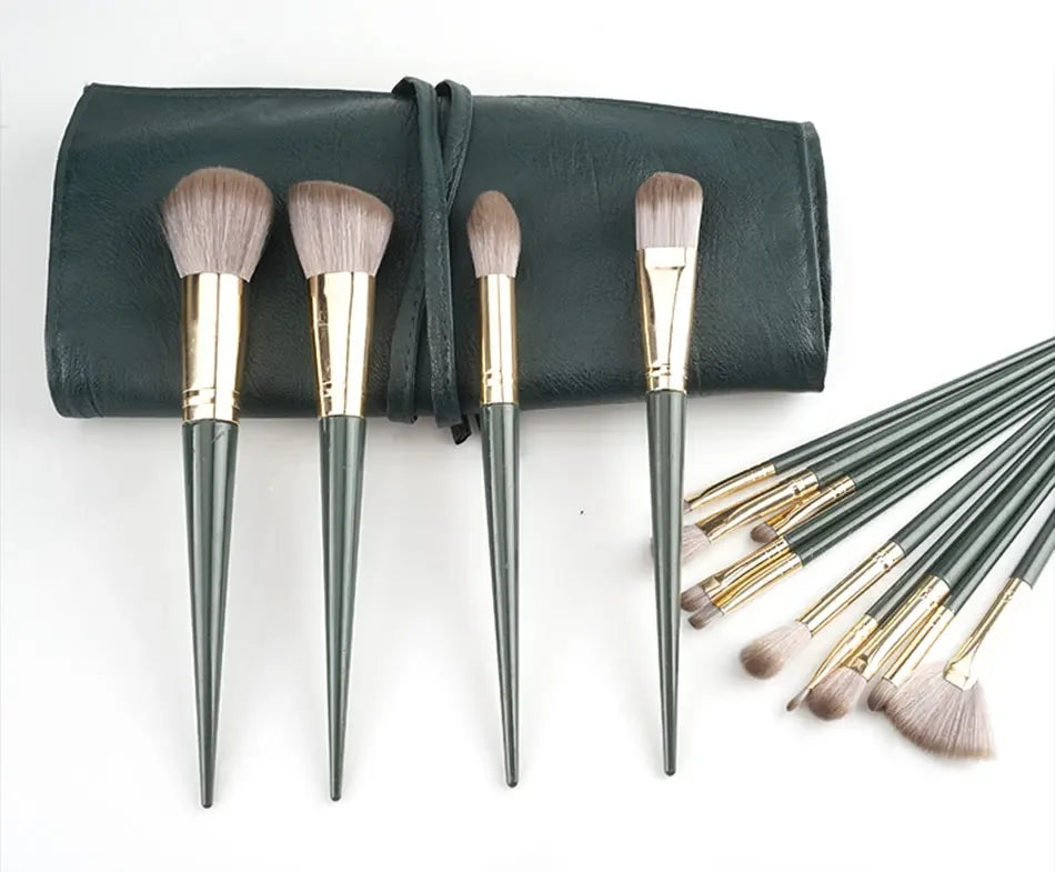 14-Piece Makeup Brush Set – Soft Fluffy Professional Beauty Brushes