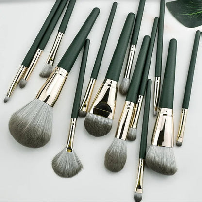 14-Piece Makeup Brush Set – Soft Fluffy Professional Beauty Brushes