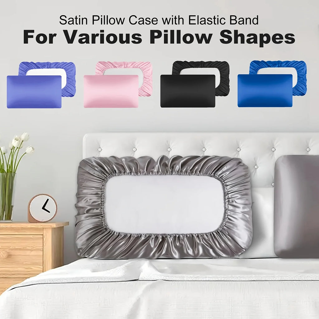 SilkDream™ Satin Pillowcase 🌙✨ — Wake Up Smooth & Refreshed