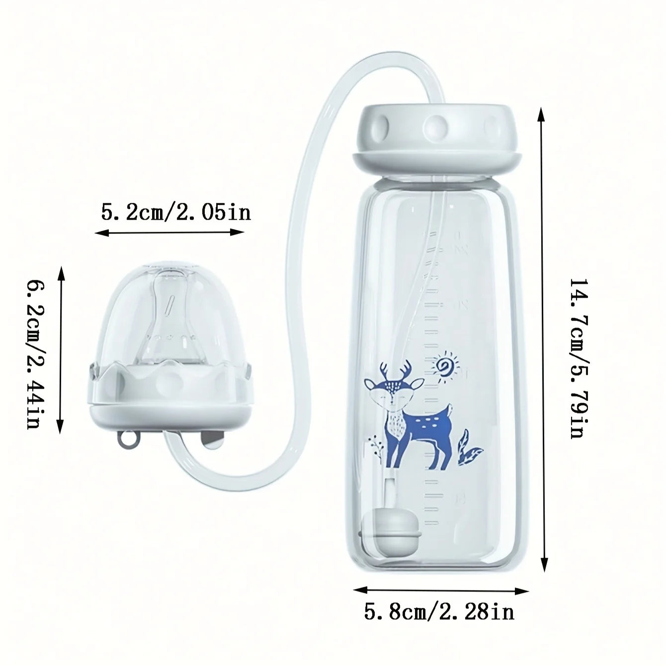 FreeFeed™ Baby Bottle 🍼✨ — Hands-Free Feeding Made Easy