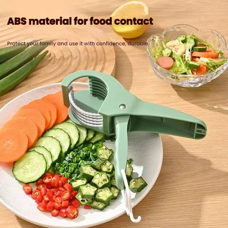 Kitchen Tools Stainless Steel Vegetable and Fruit Slicer