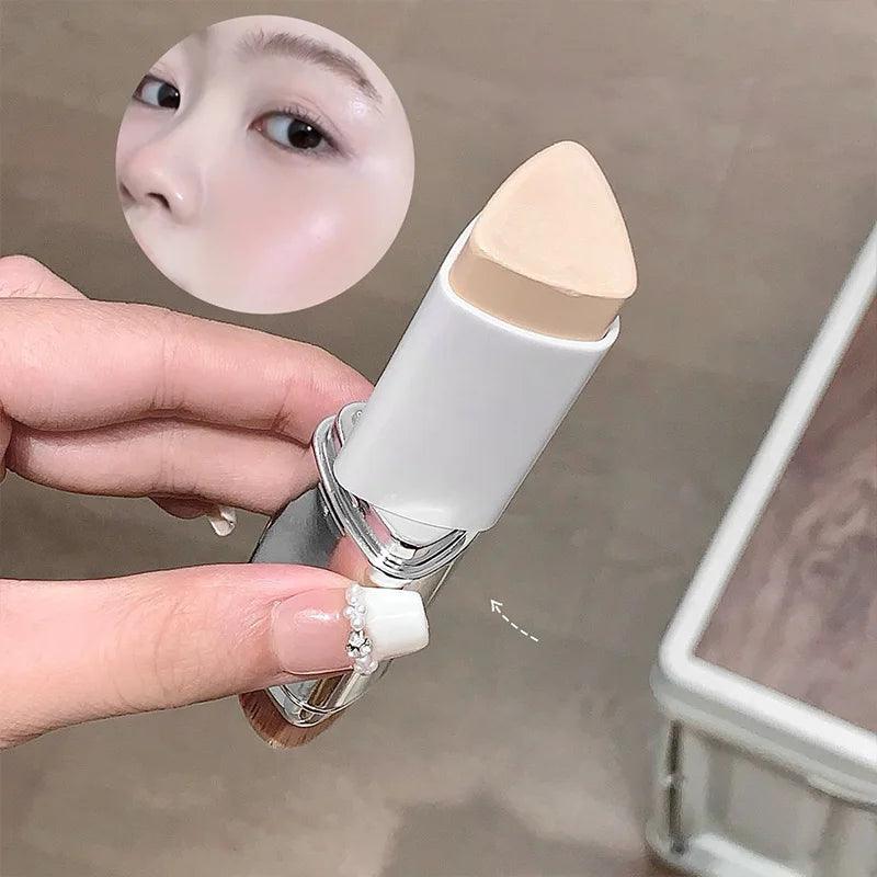 GlowBase™ Foundation Stick ✨ — Matte Concealer & Moisturizing Makeup Base