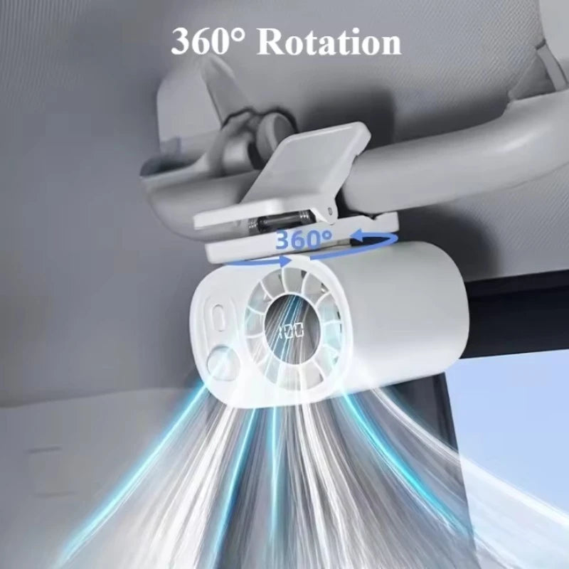CoolClip™ Fan 🌬️✨ — 360° Cooling Anywhere