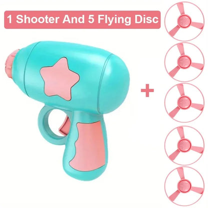 Interactive Cat Toy Flying Disc Launcher – Indoor Hunt & Play Gun