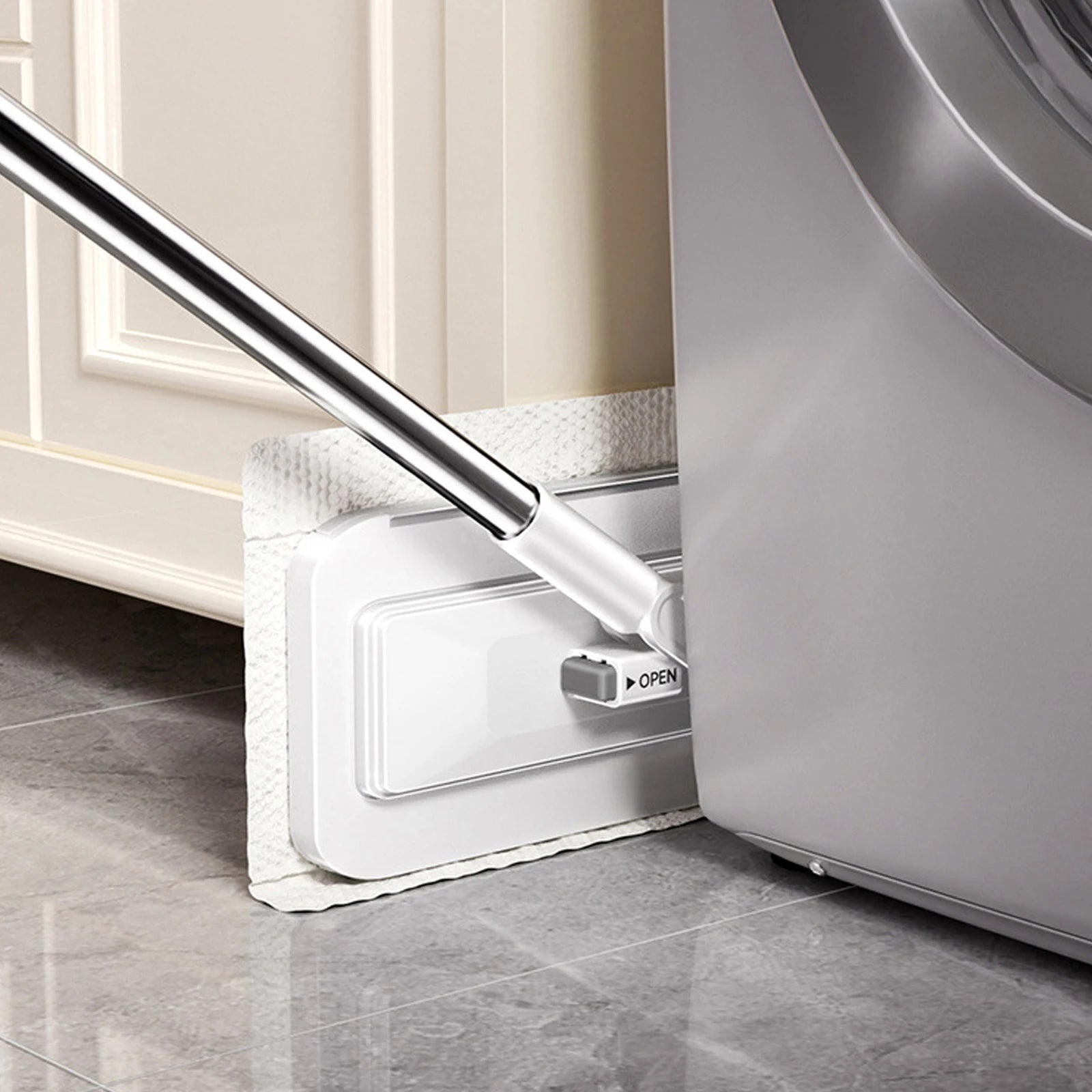 SwiftClean™ Mop 💧⚡ — Reach More, Clean Faster