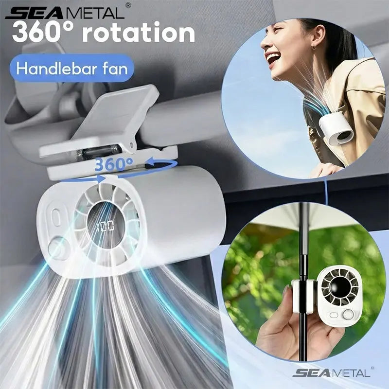 CoolClip™ Fan 🌬️✨ — 360° Cooling Anywhere
