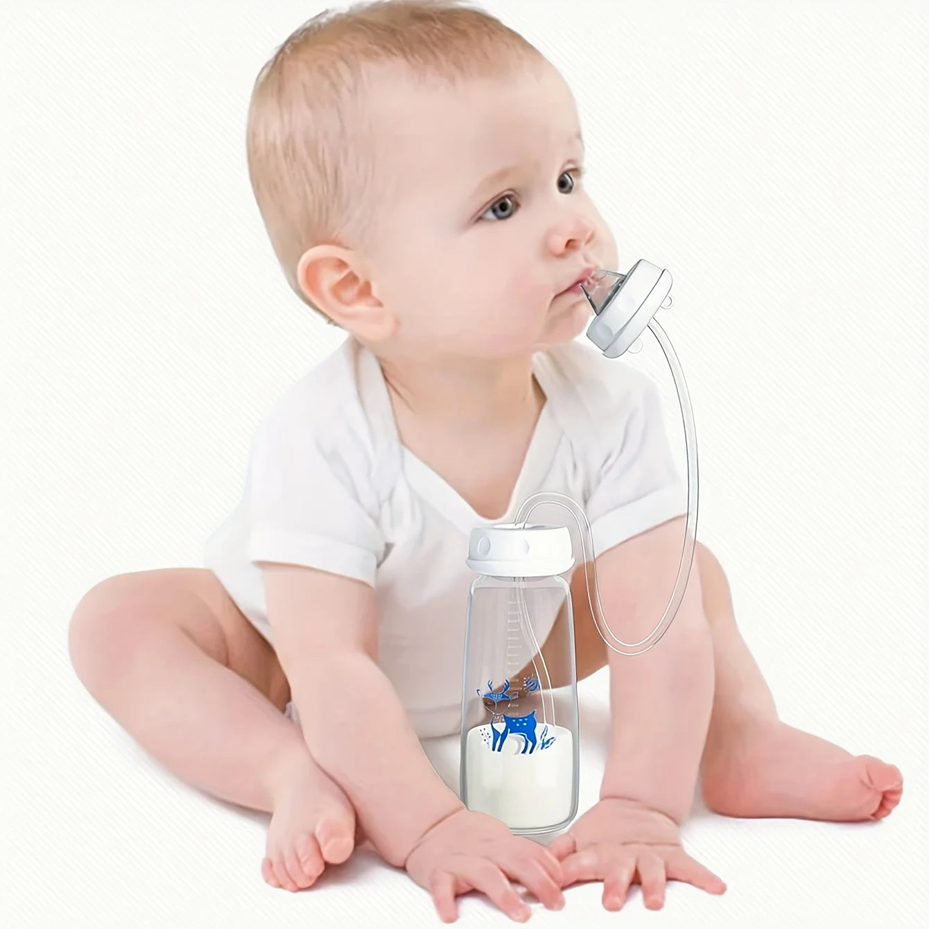 FreeFeed™ Baby Bottle 🍼✨ — Hands-Free Feeding Made Easy