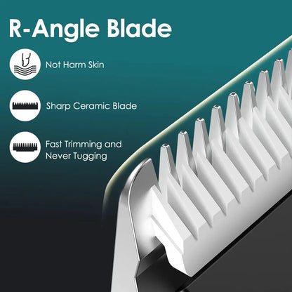 Smart Hair Clipper for Men with Beard
