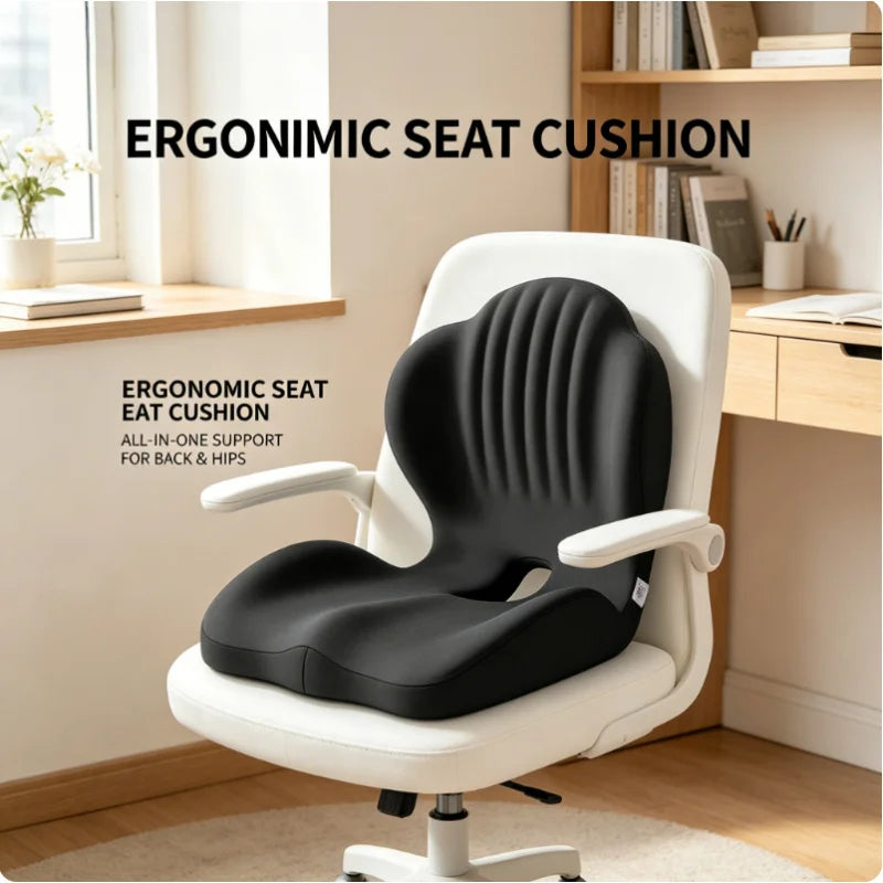 ComfortCore™ Seat Cushion 💺✨ — Ergonomic Support All Day