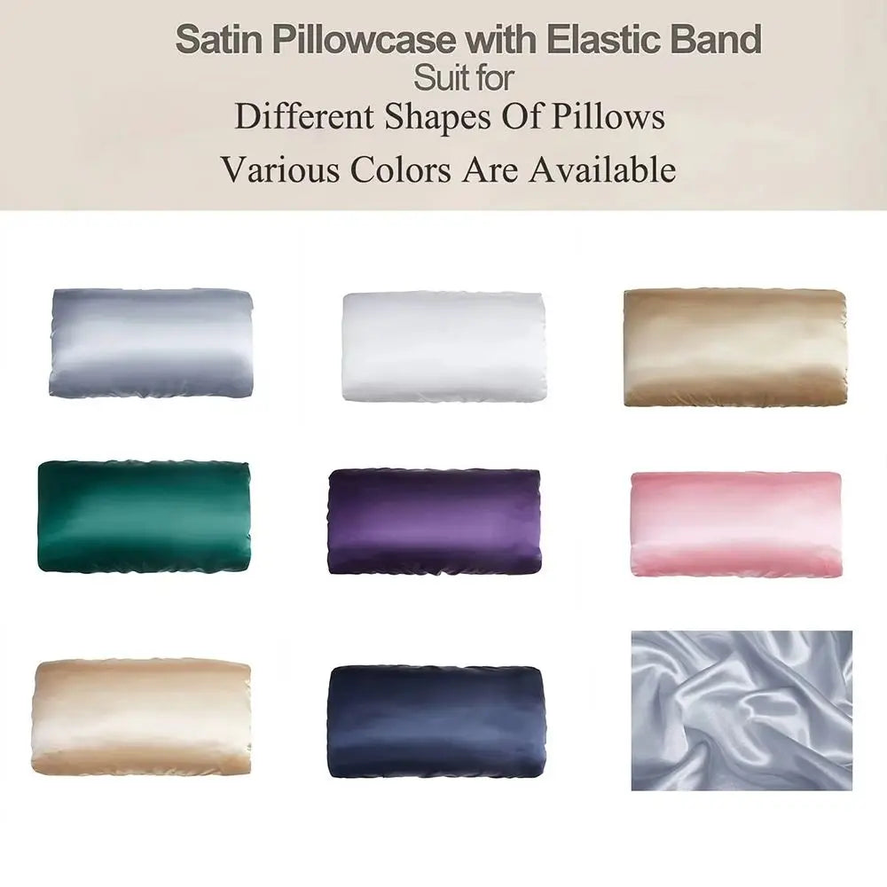 SilkDream™ Satin Pillowcase 🌙✨ — Wake Up Smooth & Refreshed