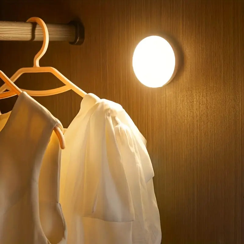 Rechargeable Motion Sensor Light - Auto ON OFF LED Night Light