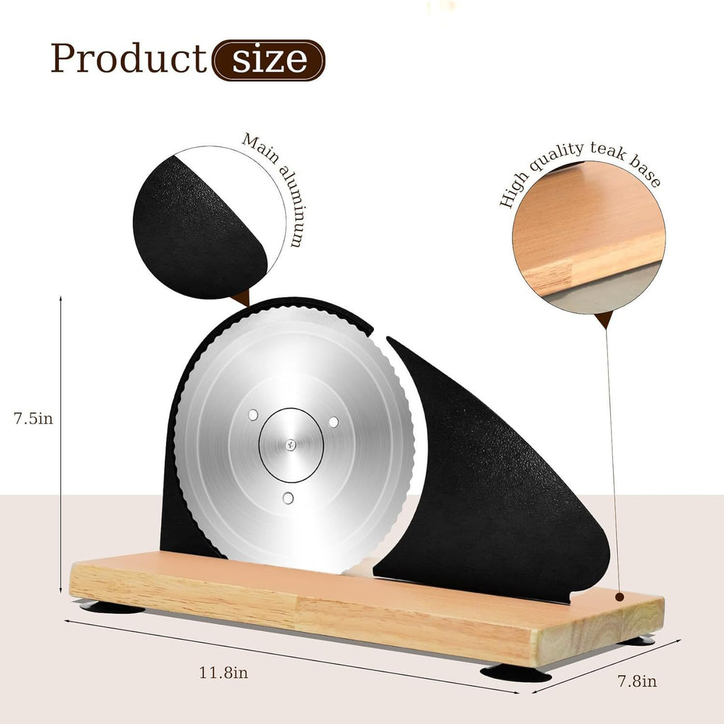 CrankCut™ Bread Cutter 🔄 — Easy Hand-Crank Precision Slicing