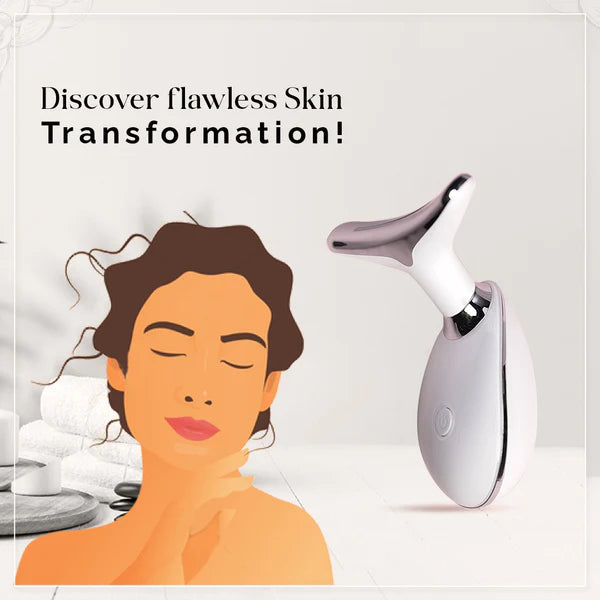 7 Color LED V Face Massager - Anti Aging Skin Care Device