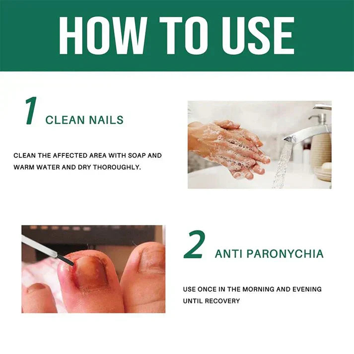 Anti Paronychia Nail Relief Oil - Natural Nail Infection Treatment